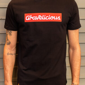 Camiseta GRAVELICIOUS negro